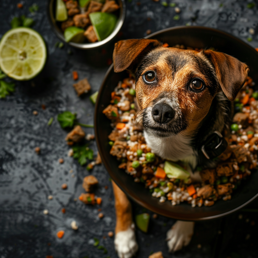 Styling in Dog Food Photography