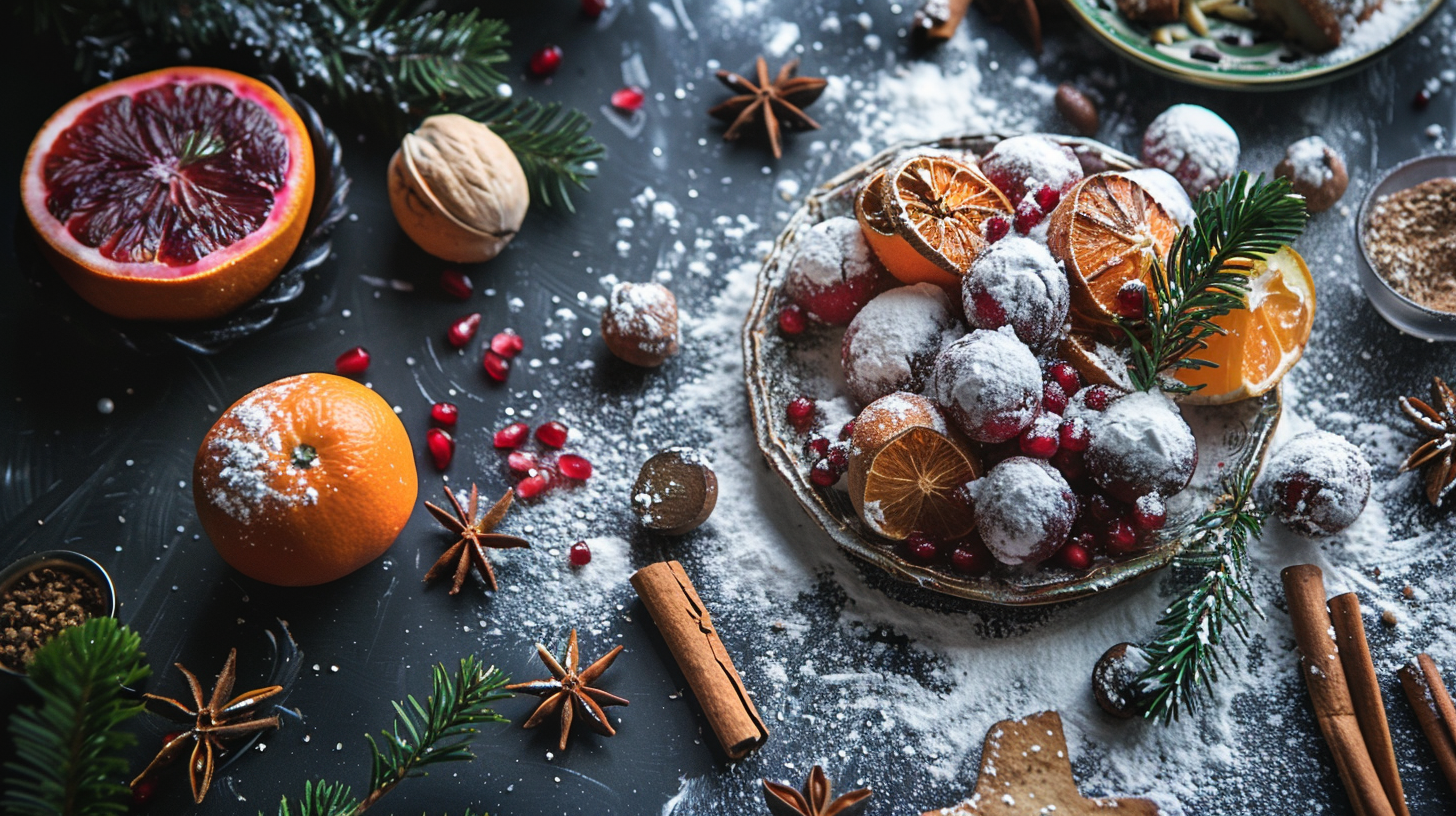 winter food photography