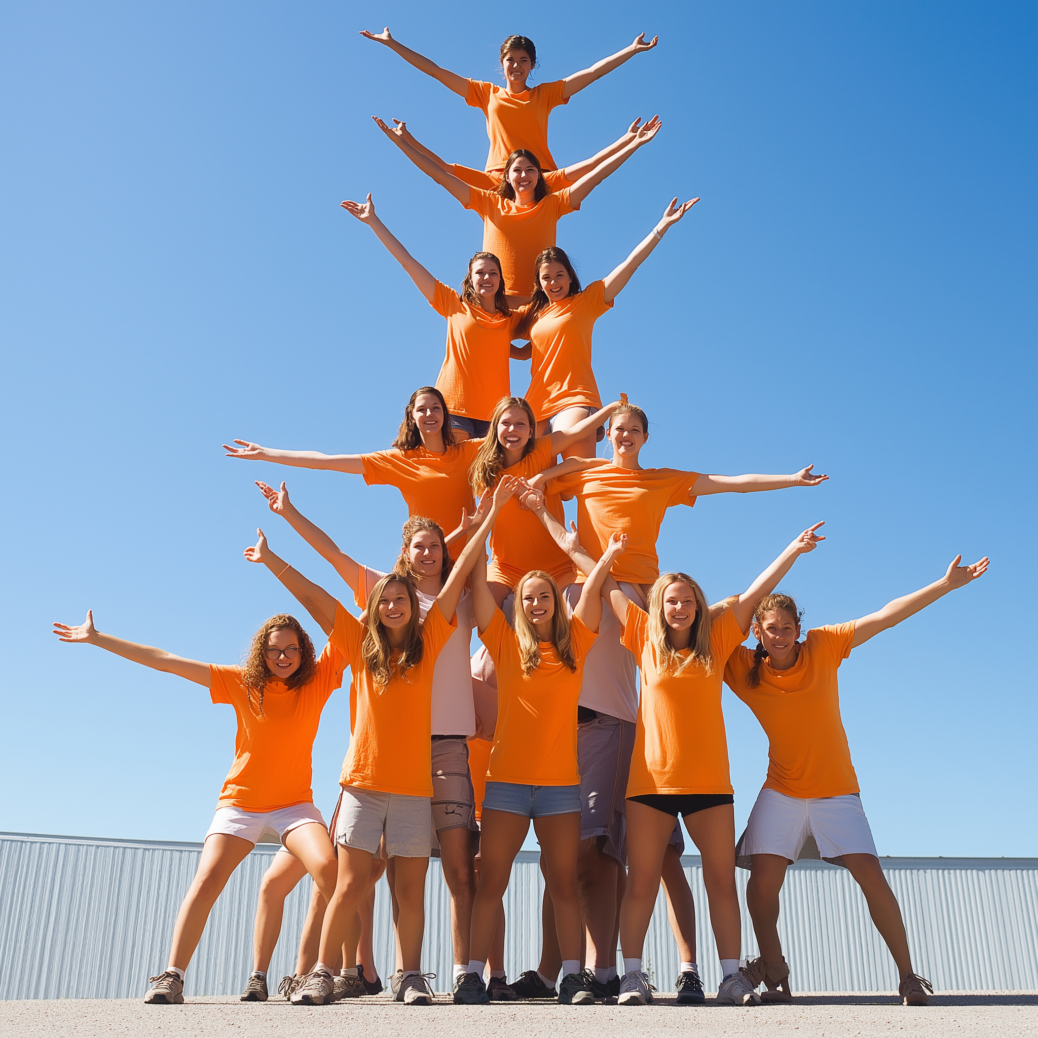 Human Pyramid